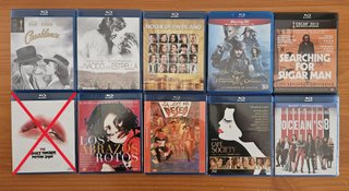 Películas Blu-ray (Precio por unidad)