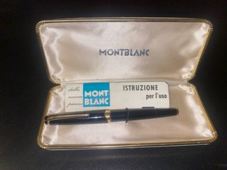 Penna Montblanc - Scatola e istruzioni