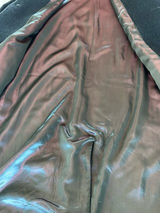 Abrigo Caramelo Negro Talla 54