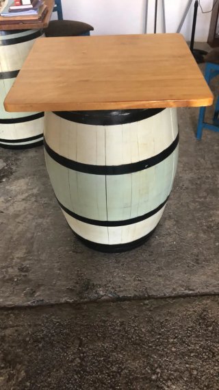 Barriles con Tablero Superior