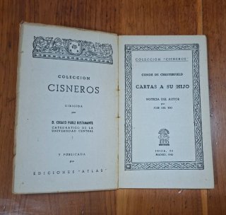 Libros Colección Cisneros 1943/1944