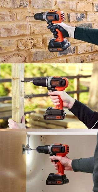 TALADRO PERCUTOR 18v BLACK + DECKER