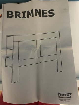Cabecero IKEA Brimnes Blanco