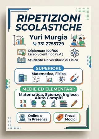 Ripetizioni Online e in presenza