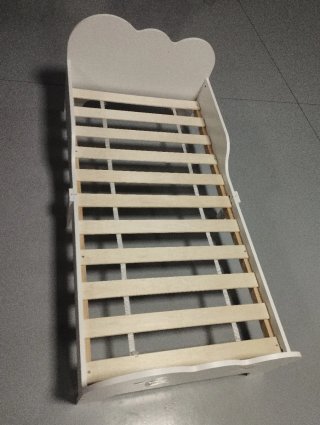 Cama infantil blanca