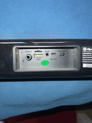 Barra de Sonido Roadstar Bluetooth 72W