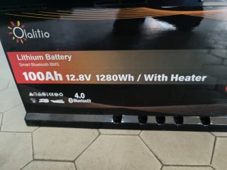 Batería Litio Olalitio 100Ah 12.8V