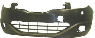 Paragolpes Delantero Imprimado Con Agujero Lavafaro para Nissan QASHQAI 2010