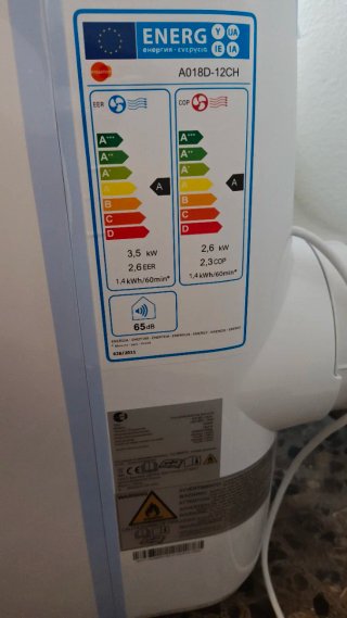 Aire Acondicionado y calefacción Portátil Equation