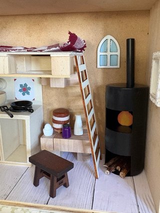 Casa de Muñecas de Madera  para ratones Maileg
