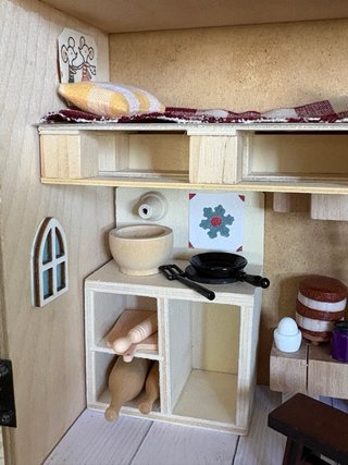 Casa de Muñecas de Madera  para ratones Maileg