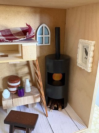 Casa de Muñecas de Madera  para ratones Maileg