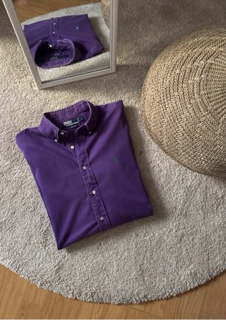 Camicia Vintage Ralph Lauren Viola - Taglia L