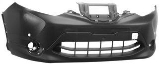 Paragolpes Delantero Con 2 Agujeros Para Sensores para Nissan QASHQAI 2013