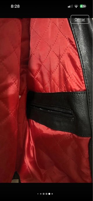 Cazadora de cuero Metallicko Leathers