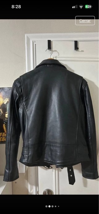 Cazadora de cuero Metallicko Leathers