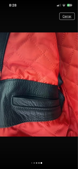 Cazadora de cuero Metallicko Leathers