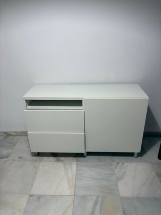 Mueble TV BESTA Ikea Blanco