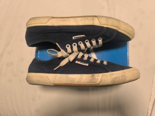 Zapatillas de lona Lotto azul Talla 44