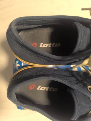 Zapatillas de lona Lotto azul Talla 44