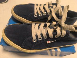 Zapatillas de lona Lotto azul Talla 44