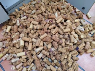 Lote de 750 tapones de corcho para manualidades