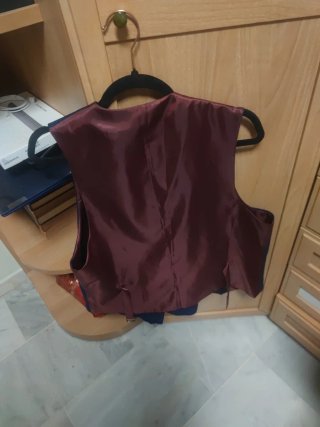 Traje de Tres Piezas Azul ASOS