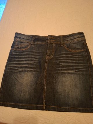 Falda vaquera Fórmula Joven talla 42