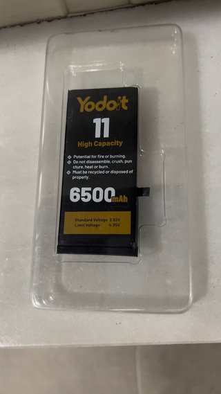 Batería iPhone 11 Yodoit 6500mAh