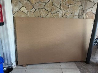 Tablero DMF 200x124x3cm