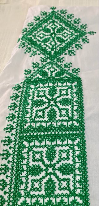Sábana y 3 Fundas Cojín Bordado de Fez - Marruecos