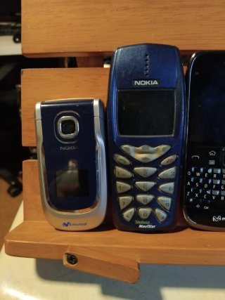 Lote 5 móviles Nokia