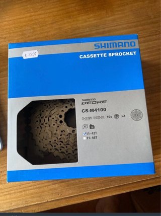 Cassette Shimano Deore CS-M4100 10v