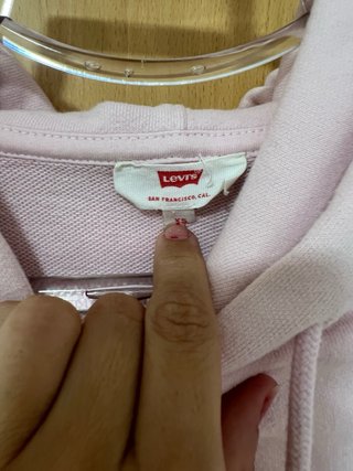 Sudadera Rosa Levi's