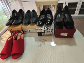 Lote 5 Pares Zapatos Mujer Talla 40