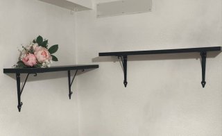 Baldas negras-marrones Ikea