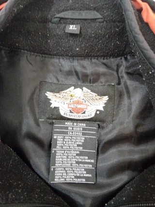 Chaqueta Harley-Davidson Morada y Naranja