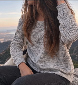 Jersey gris Hollister