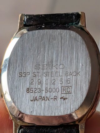 Reloj Seiko Quartz Vintage Dorado