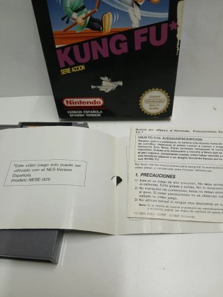 Kung Fu - Nintendo NES (Versión Española)