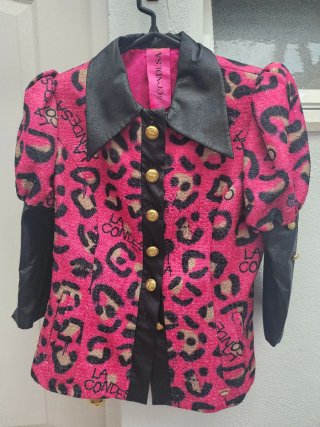 Chaqueta La Condesa Animal Print Talla 38