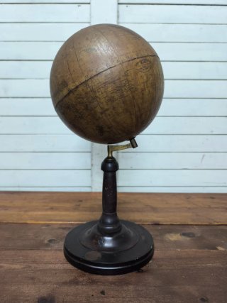 Globo terráqueo antiguo mapa mundo