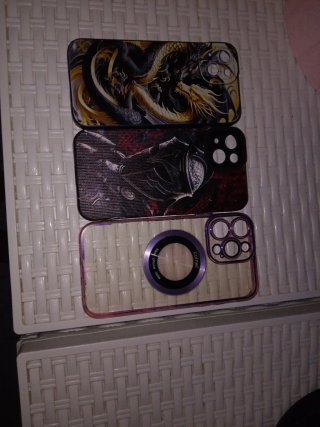 Lote de 3 Fundas para iPhone 13 y 14 Pro