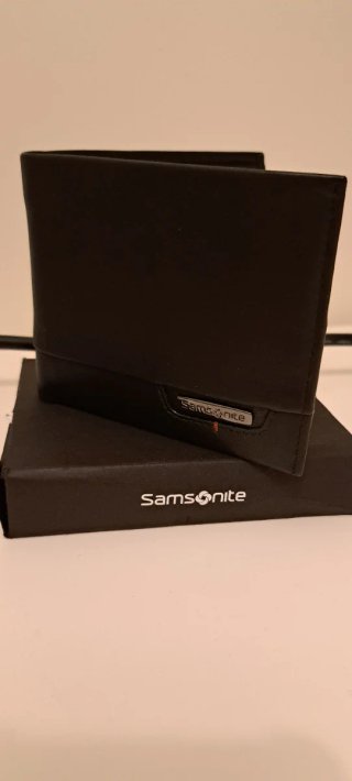 Portafoglio Samsonite nero