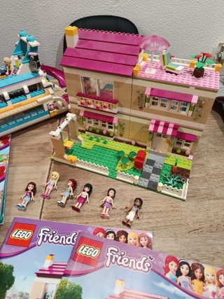 Lote LEGO Friends Barco y Casa