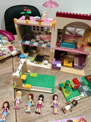Lote LEGO Friends Barco y Casa