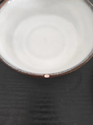 Tazón de postre de cerámica