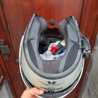 Casco Modular Shark con Intercomunicador