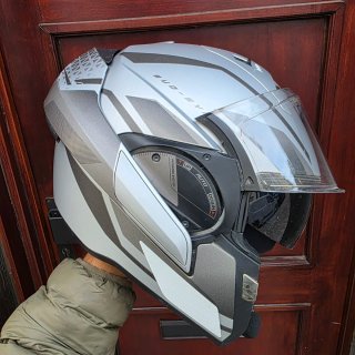 Casco Modular Shark con Intercomunicador