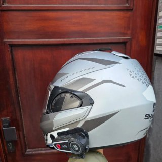 Casco Modular Shark con Intercomunicador